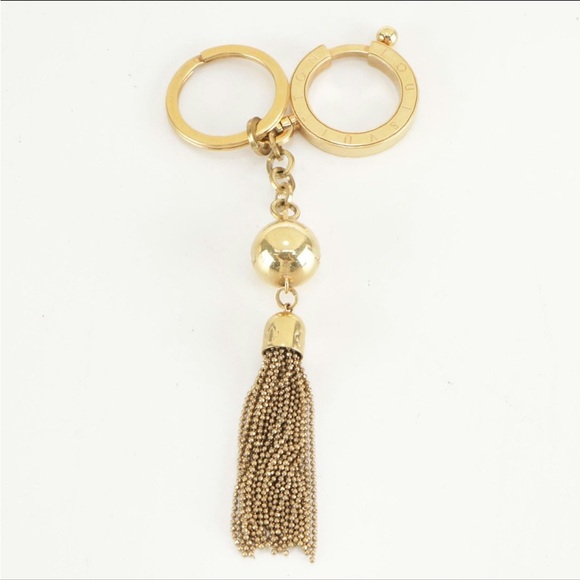 Louis Vuitton Porte - cles swing Brass Tassel Keychain Authenticity Guaranteed - Picture 1 of 4